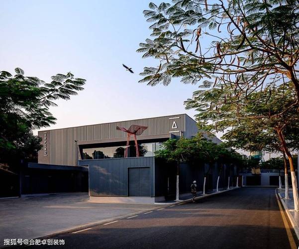 合肥装修,炫酷带感的工厂办公室装修设计案例